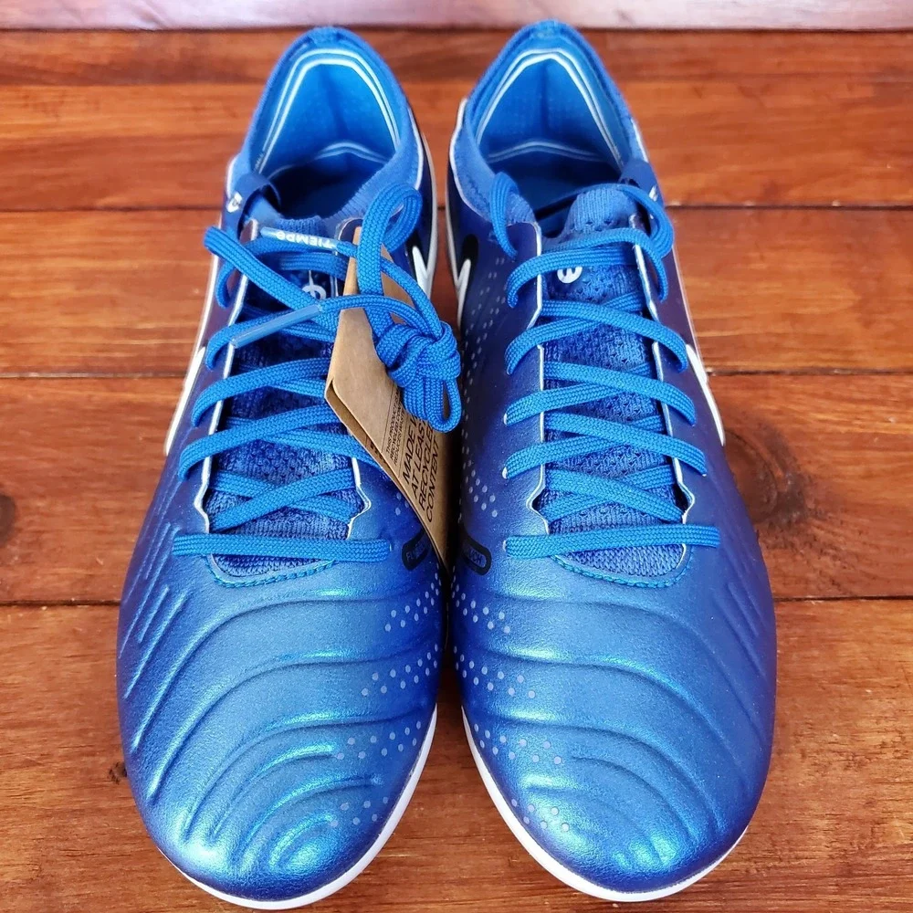 Nike Tiempo Legend 10 Elite FG Soccer Cleats 6.5M/8W‎ Soar Blue White DV4328-400